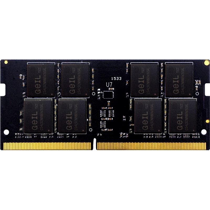 SO-DIMM 4Gb DDR4 PC17000/2133Mhz GEIL, CL15, 8 chips, 1.2v