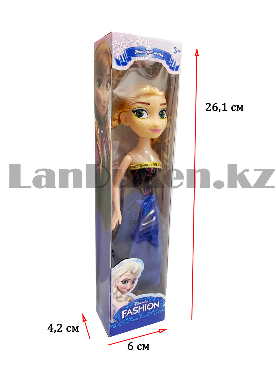 Кукла игрушечная детская Анна Холодное сердце (Frozen) 23 см - фото 2 - id-p84636221