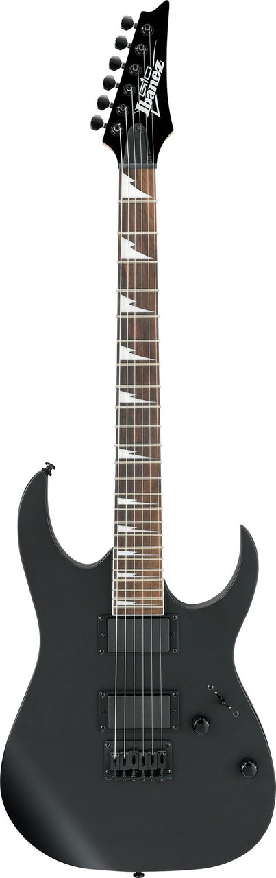 Электрогитара IBANEZ GIO BLACK FLAT GRG121DX-BKF - фото 1 - id-p84636471