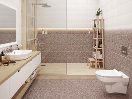 Кафель | Плитка настенная 20х44 Хаммам | Hammam коричневый