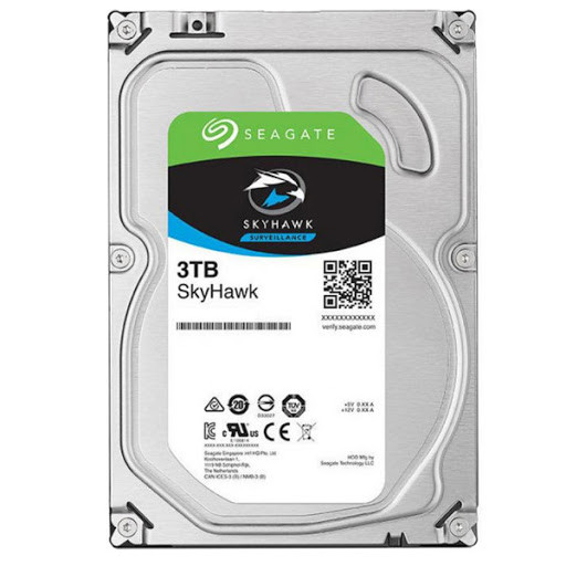 Жесткий диск HDD для видеонаблюдения 3Tb Seagate SkyHawk Surveillance ST3000VX009