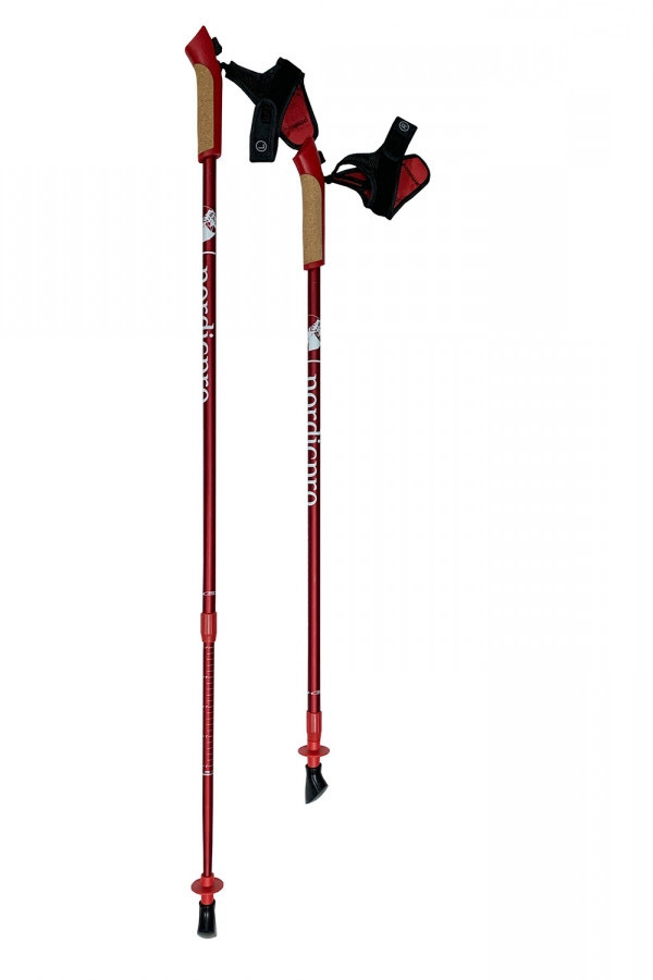 Палки для скандинавской ходьбы Nordic pro RED