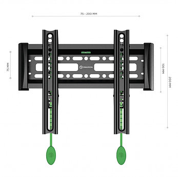 Кронштейн фиксированный для телевизора Onkron NN12, до 18,2 кг, до 37", фото 2