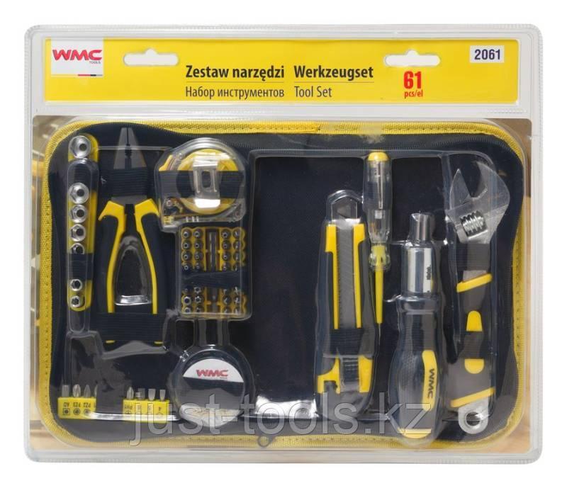 WMC tools Набор инструментов 61пр, в сумке WMC TOOLS 2061 48161