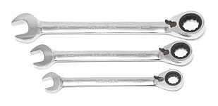 Partner Ключ комбинированный трещоточный с реверсом 15мм 6449        PA-3015R