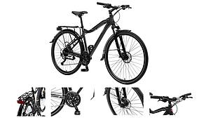 Forsage Велосипед MTB Stroller-X(Al6061;колесо700с;пер/зад покр40C; 27скоростейShimano Acera; вилкаRST
