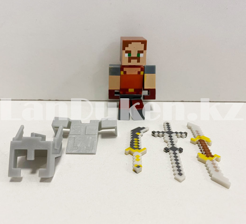 Набор фигурок игровой для детей из серии Майнкрафт "Minecraft" с драконом и аксессуарами 9 предметов No:20136 - фото 4 - id-p84667654