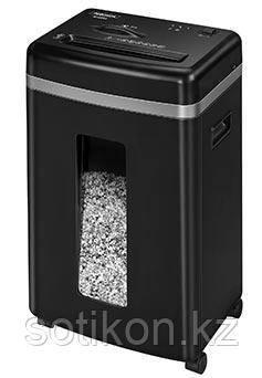 Шредер Fellowes® MicroShred™ 450M, DIN P-5, 2х12мм, 9лст.,22лтр., уничт.: скобы, пл.карты, CD, фото 2