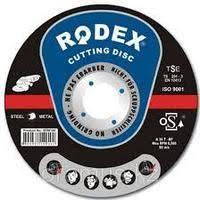 Круги абразивные отрезные по металлу RODEX-Турция. Диаметр 115