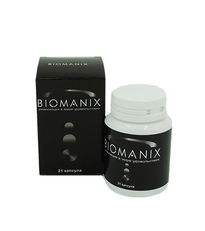 Biomanix капсулы для повышения потенции (Биоманикс) - фото 1 - id-p84668267
