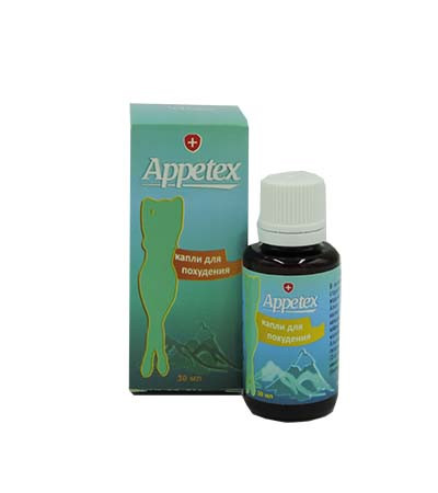 Appetex - Капли для похудения (Аппетекс) - фото 1 - id-p84668352