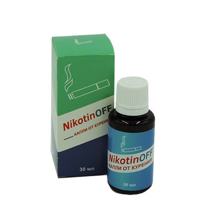 NikotinОff - Капли от курения (Никотин Офф) - фото 1 - id-p84668377