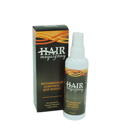 Hair Mega Spray - витаминный комплекс для волос (Хеир Мега Спрей) - фото 1 - id-p84668415