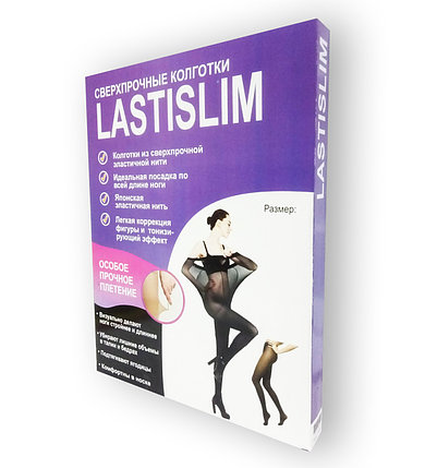 Колготки Lasti Slim чёрн. размер 2 (80 Den), фото 2