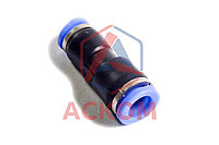 ФИТИНГ СОЕДИНИТЕЛЬНЫЙ ПЛАСТИКОВЫЙ ПЕРЕХОДНОЙ D 8-10 ММ БЕЛАВТОКОМПЛЕКТ