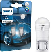 Автолампа Philips LED T10 6000K