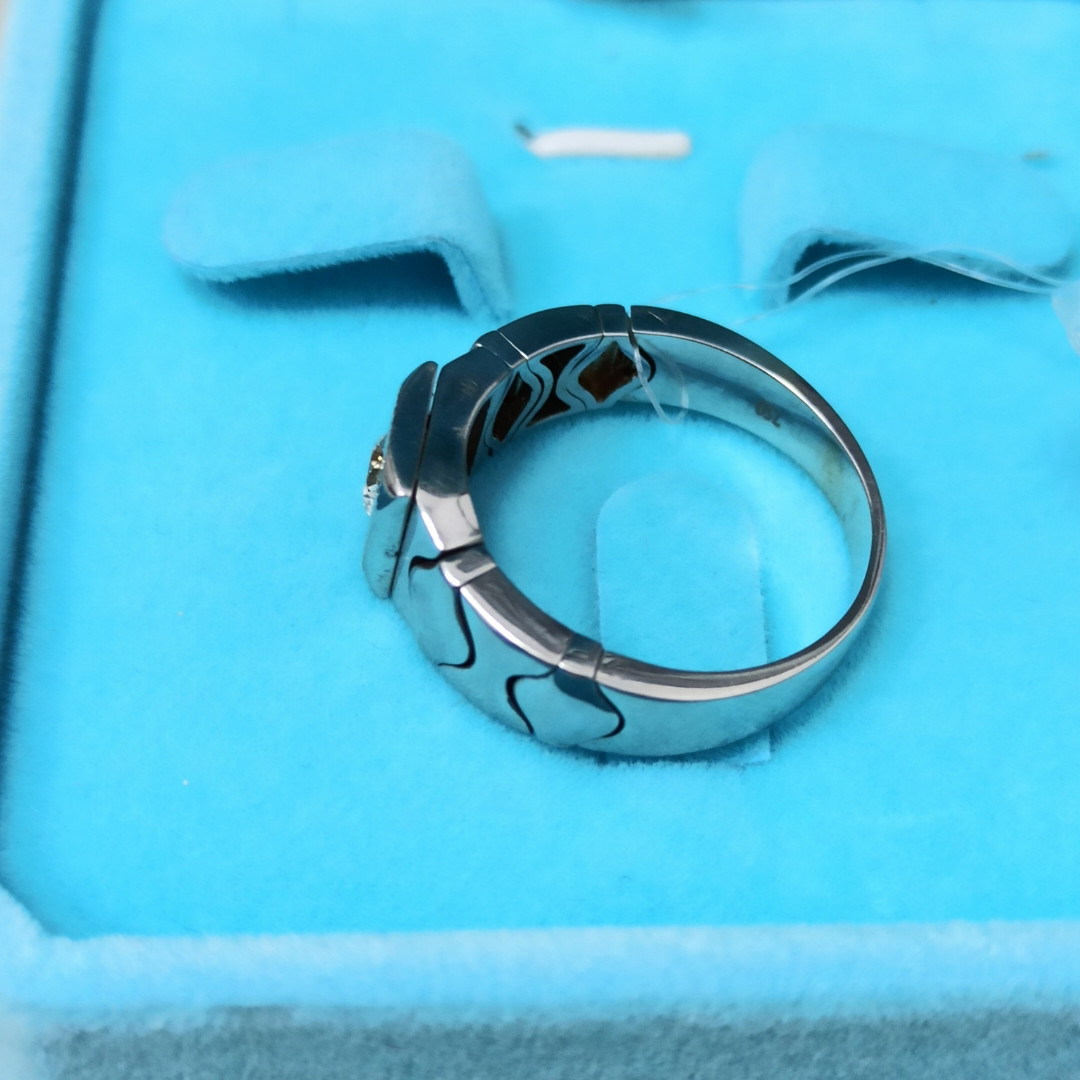 Мужское кольцо с бриллиантом 19.5-20 размер (ул.Жолдасбекова 9а) - фото 4 - id-p78983796