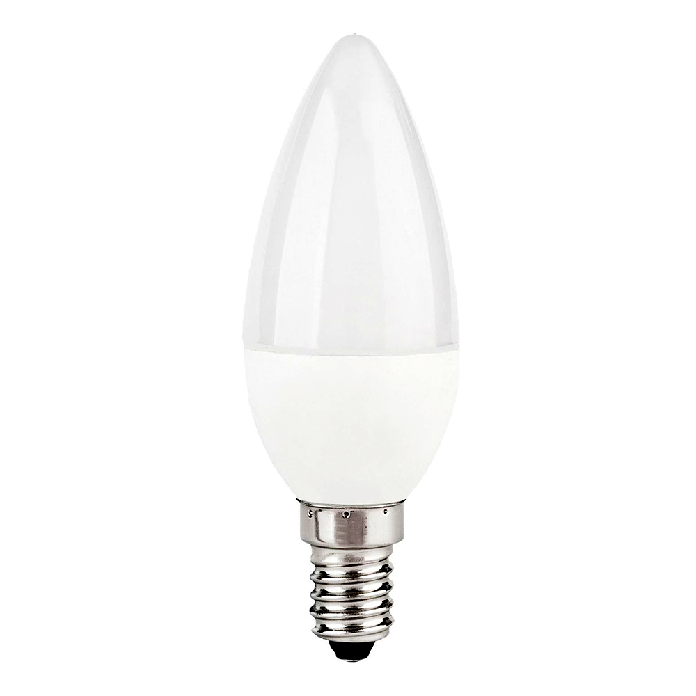 Лампа LED C37 "Свеча" 4.5w 230v 4000K E14 MEGALIGHT