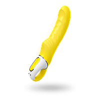 Желтый вибратор для точки G Satisfyer Vibes - Yummy Sunshine 22 см