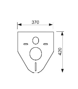 Звукоизоляционный комплект TECEprofil для унитазов и биде - фото 2 - id-p84676738