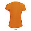 Футболка Dry Fit оранжевая L | Sols Sporty women, фото 2