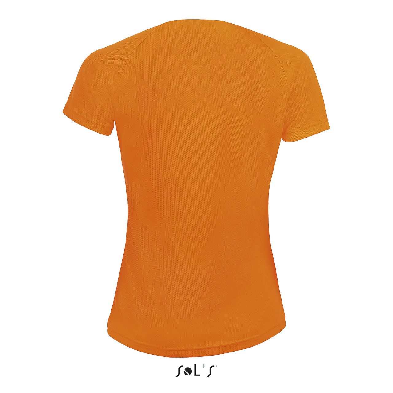 Футболка Dry Fit оранжевая L | Sols Sporty women - фото 2 - id-p84677401