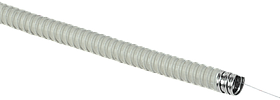 Металлорукав Р3-ЦПнг-12 (50м) с протяжкой серый ИЭК