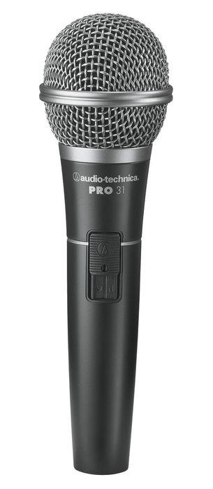 PRO31 МИКРОФОН ДИНАМИЧЕСКИЙ ВОКАЛЬНЫЙ КАРДИОИДНЫЙ С КАБЕЛЕМ XLR-XLR AUDIO-TECHNICA - фото 1 - id-p84678352