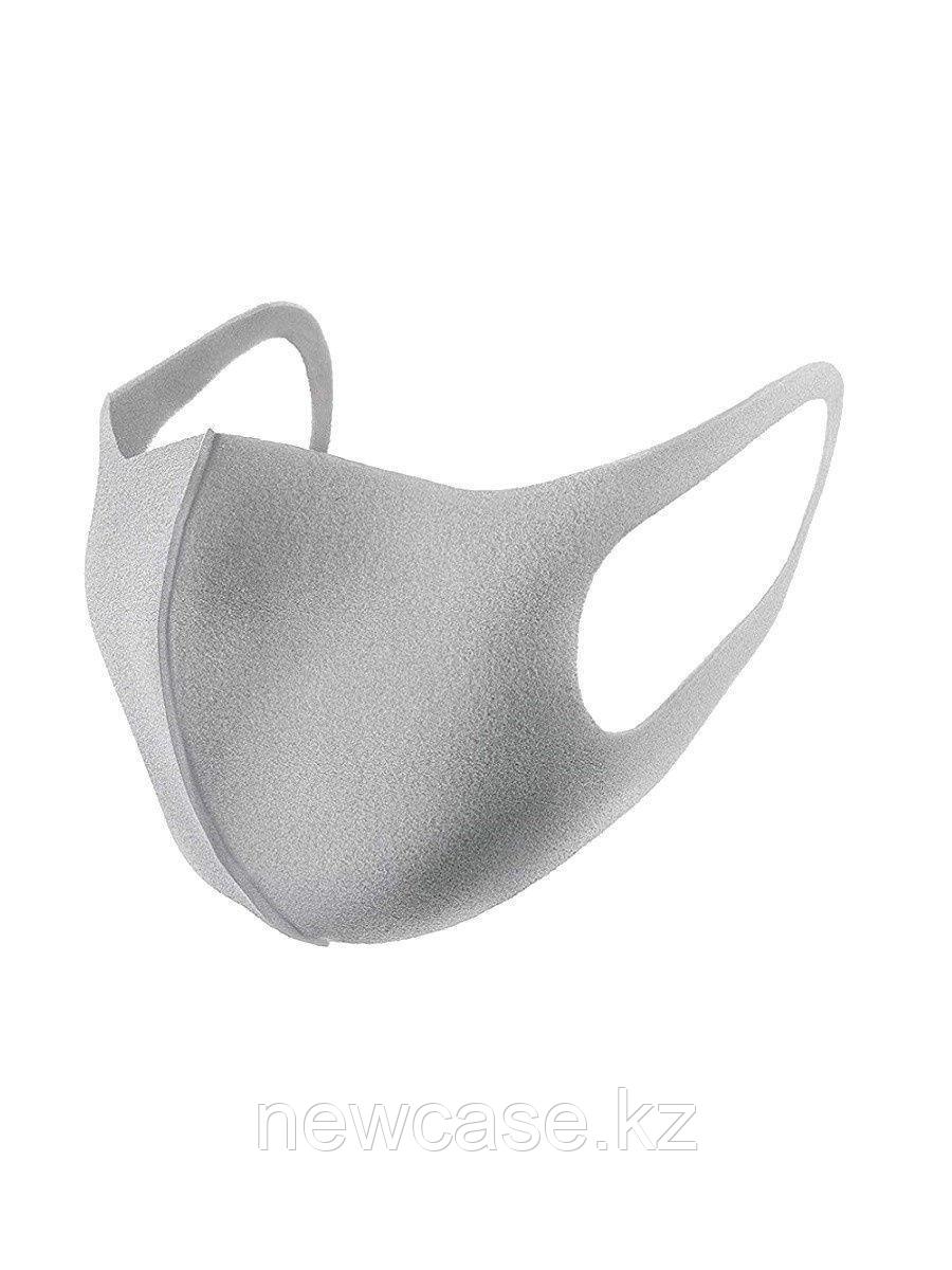 Многоразовая маска PITTA 3шт в пачке моющая японская многослойная черная - фото 6 - id-p84685991