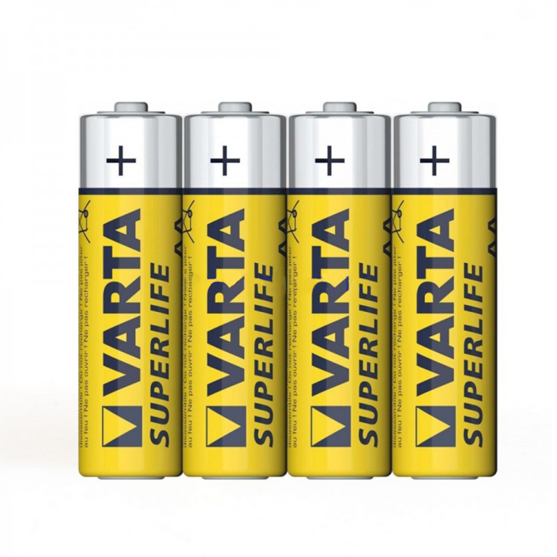 VARTA, Superlife Mignon 1.5V - R6P/AA (4 шт) в пленке