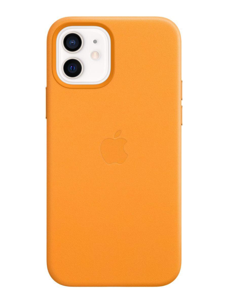 Оригинальный кожаный чехол для Apple IPhone 12/12 Pro с MagSafe - California Poppy