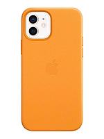 Оригинальный кожаный чехол для Apple IPhone 12/12 Pro с MagSafe - California Poppy, фото 1