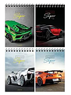 Блокнот ArtSpace "Авто. Ultimate super cars" на спирали, А6, 40 листов в клетку