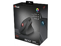 Мышь игровая Trust GXT144 Rexx Ergonomic Vertical черная, фото 1