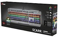 Клавиатура игровая Trust RU GXT 877 Scarr Mechanical черный, фото 1