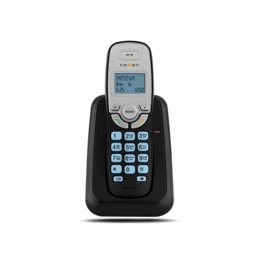 Телефон беспроводной Texet TX-D6905A черный