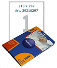 Этикетки самоклеящиеся Multilabel, А4, 210 х 297 мм., 1 шт/лист, 50 л.