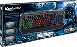 Defender 45120 клавиатура игровая проводная Werewolf GK-120DL RGB подсветка,19 Anti-Ghost, фото 6