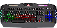 Defender 45120 клавиатура игровая проводная Werewolf GK-120DL RGB подсветка,19 Anti-Ghost