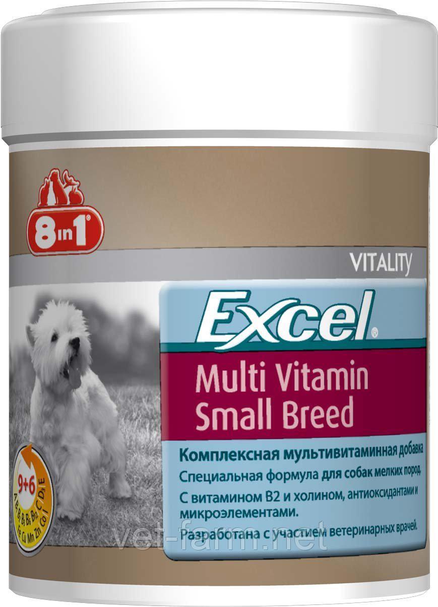 Мультивитамины для собак мелких пород 8in1 Excel Multi Vitamin Small Breed 70 таб