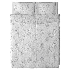 Пододеяльник и 2 наволочки АЛЬВИНЕ КВИСТ 200x200/50x70 см ИКЕА, IKEA, фото 2