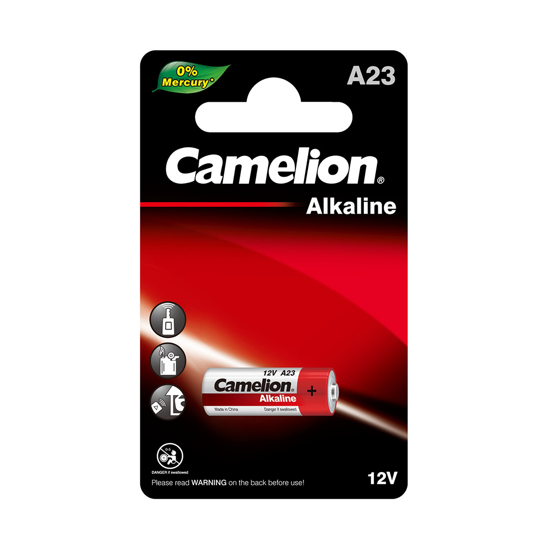 Camelion, Alkaline A23-BP1, батарейка