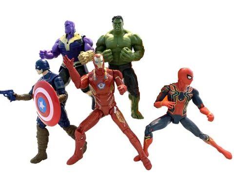 Набор фигурок супергероев с Таносом «Мстители: Война Бесконечности» AVENGERS 4 End Game (180 мм) - фото 7 - id-p84760473