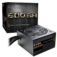 Блок питания ATX 600W EVGA 600 BR, Active PFC, вентилятор 12 см, 80+ BRONZE 100-BR-0600-K2