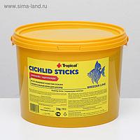 Корм для цихлид Cichlid Sticks в виде плавающих палочек, 3 кг