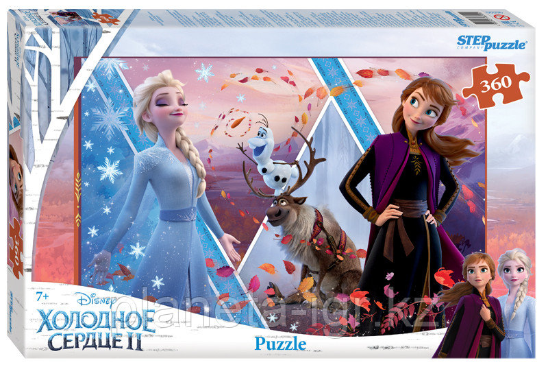 Мозаика "puzzle" 360 "Холодное сердце - 2" (Disney)