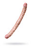 Двусторонний фаллоимитатор TOYFA REALSTICK NUDE реалистичный, PVC, телесный, 42,5 см