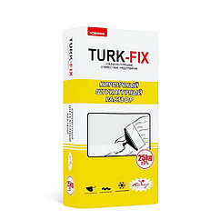 КИРПИЧНЫЙ ШТУКАТУРНЫЙ РАСТВОР TURK-FIX 25 кг.