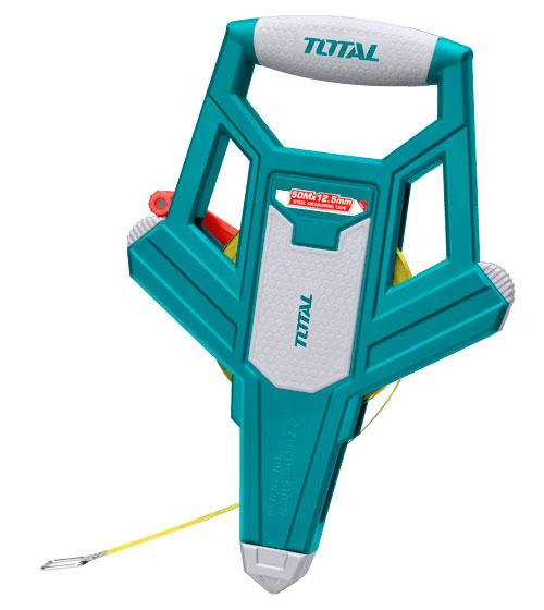 Рулетка 50м стальное полотно TOTAL арт.TMT710506, фото 1