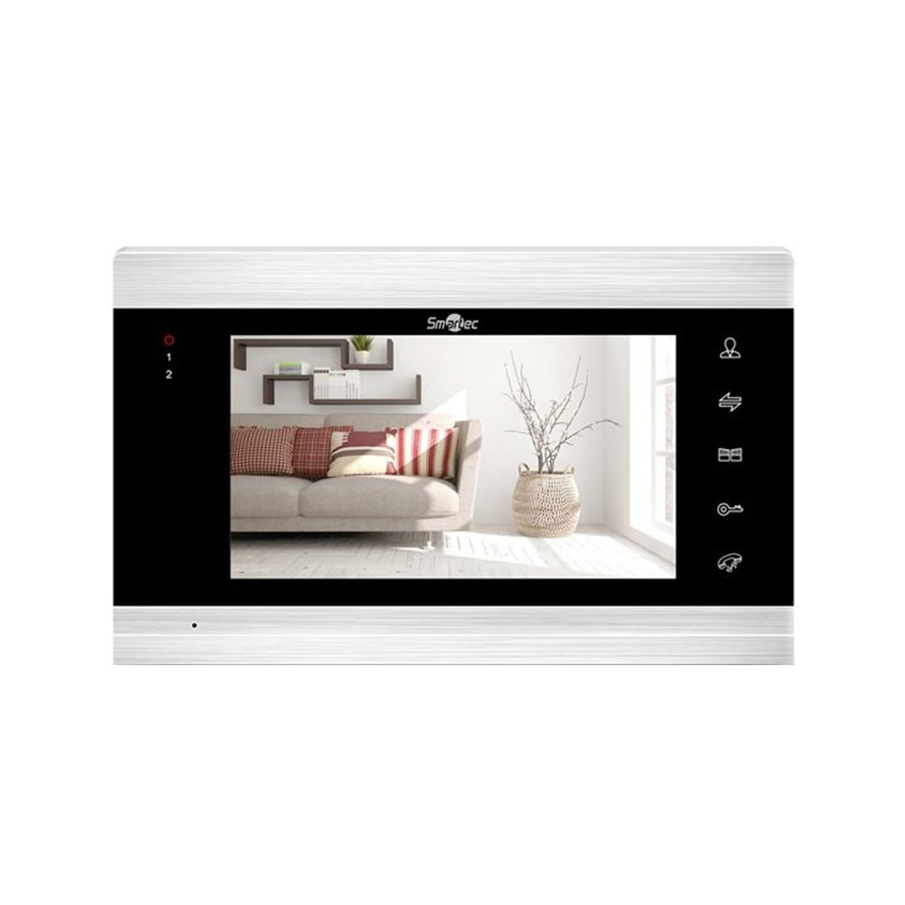 Монитор видеодомофона Smartec ST-MS307HMT-SL 7" AHD, SD, WiFi, серебро - фото 1 - id-p84795270